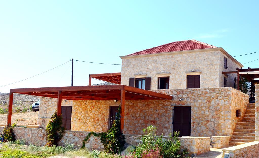 Villa Romanza Beach Villa Chalki Town Ngoại thất bức ảnh